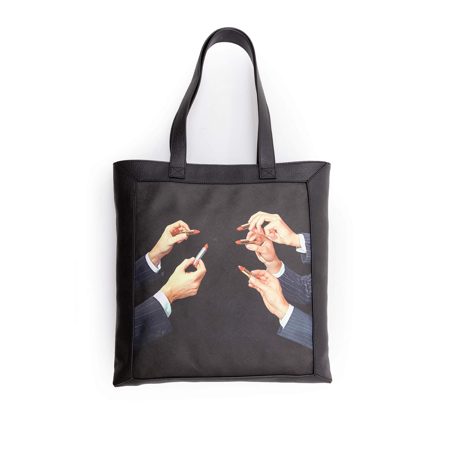 Travel Kit Tote Bag Black Lipstick