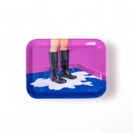 Tray Milky Boots