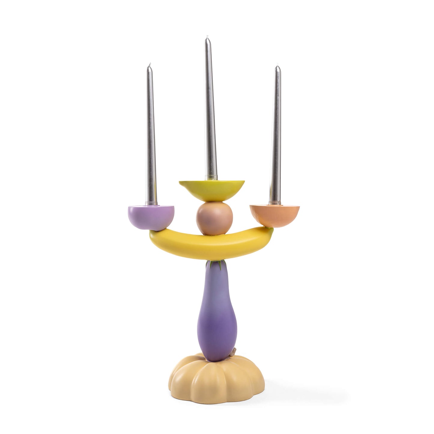 Vitamin Aubergine Candelabra