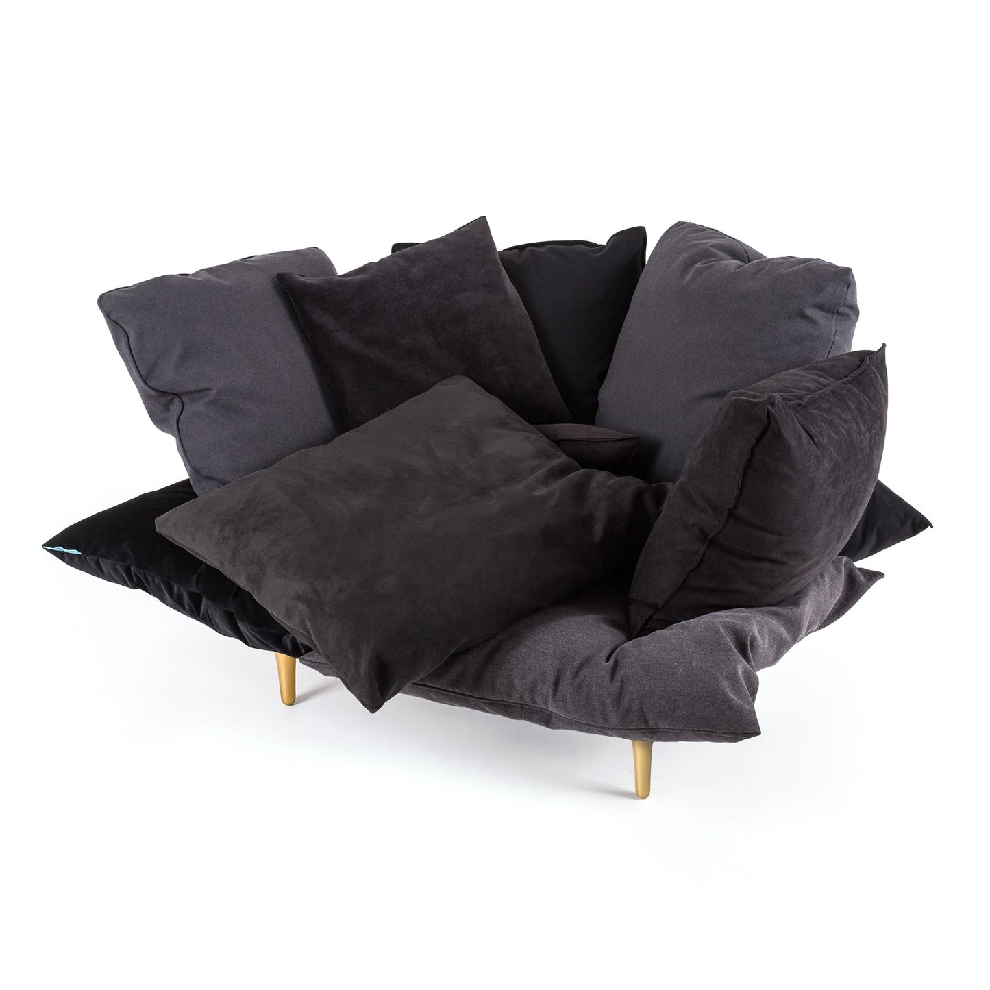 Comfy Armchair Charcoal Grey