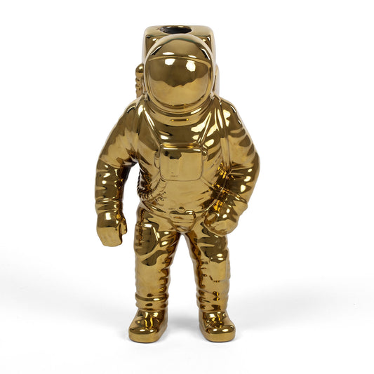 Cosmic Diner Starman Vase Gold