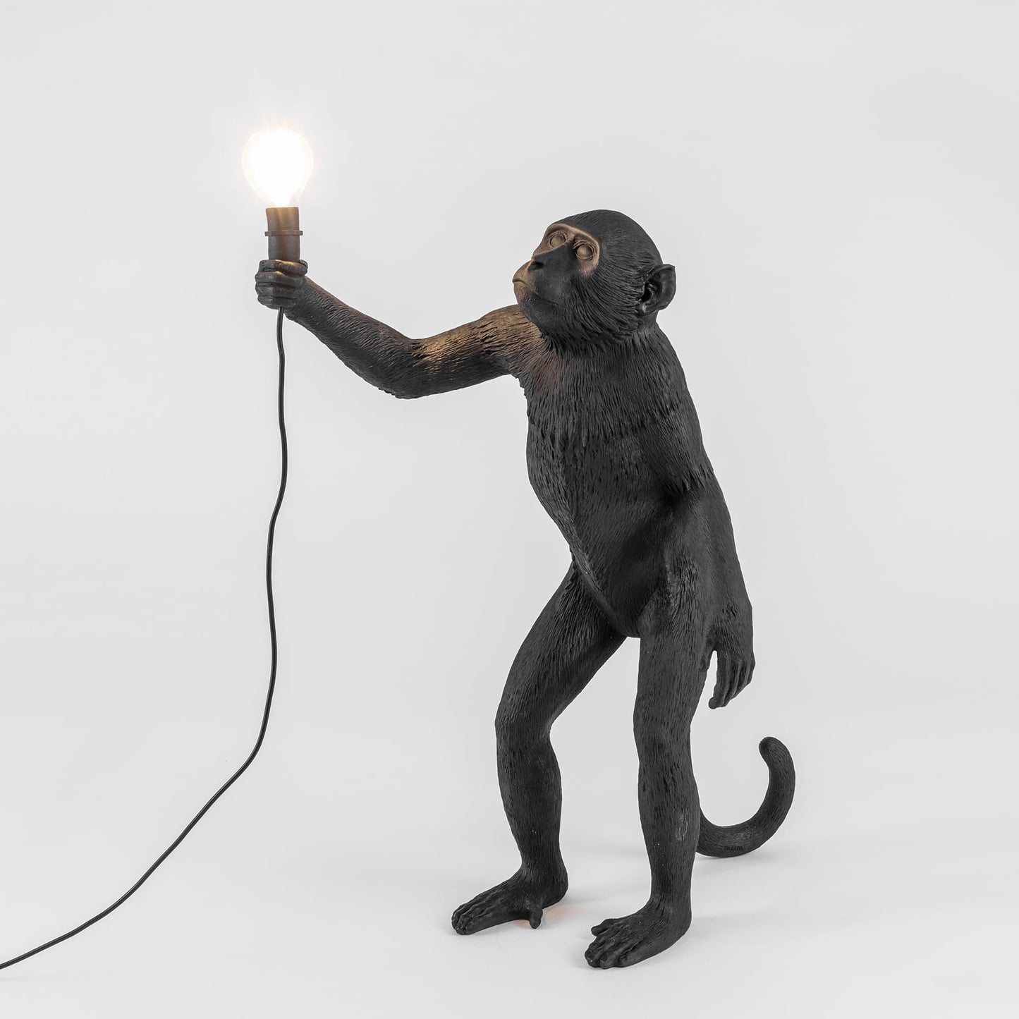 The Monkey Lamp Black Standing Version