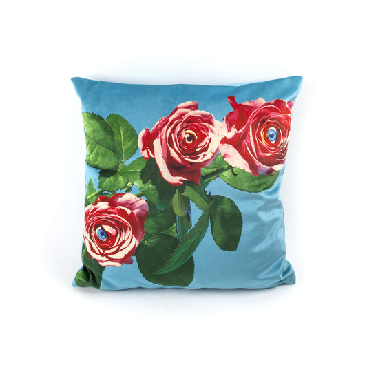 Cushion Roses 50x50 With Plume Padding