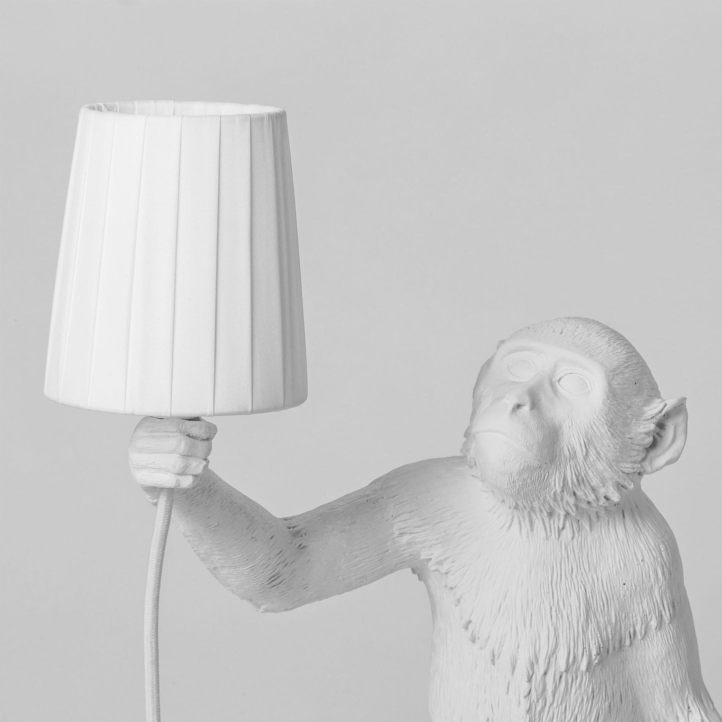 Monkey Lampshade White