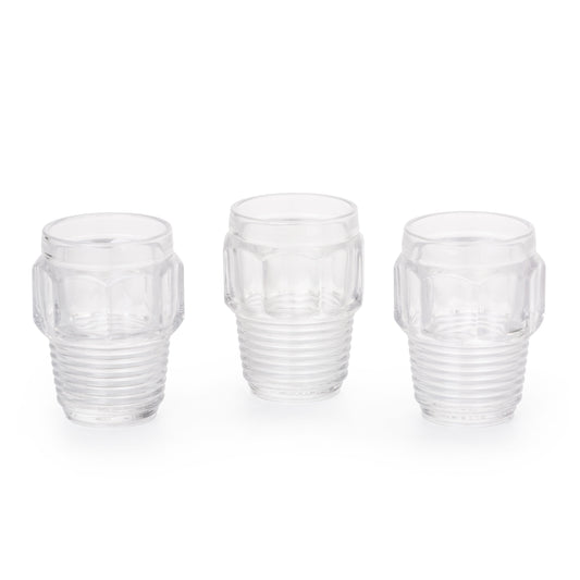 Machine Collection Drinking glass set of 3