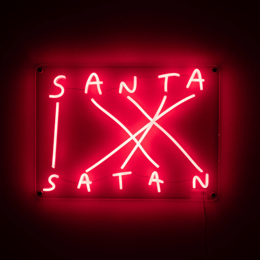 Santa Satan Led Lamp